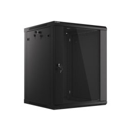 Cabinet metalic Lanberg WF01-6415-10B, 19", 15U, 600 x 450, Negru