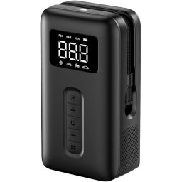 Compresor CD259 capacitate acumulator 2500mAh, display LED, presiune maxima 3 bar, negru
