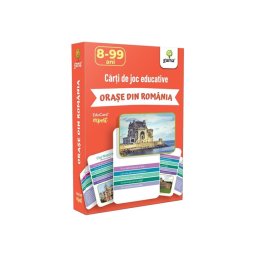 Carti de joc educative. Orase din Romania