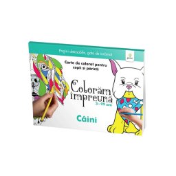 Colorăm împreună. Caini