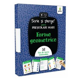 Forme geometrice/Scrie și șterge!