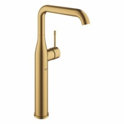Baterie lavoar Grohe Essence New XL-size, fara ventil, Brushed Cool Sunrise, auriu periat mat
