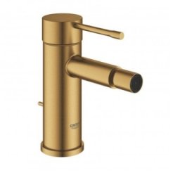 Baterie bideu Grohe Essence New, Brushed Cool Sunrise, auriu periat mat