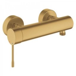 Baterie dus Grohe Essence New, Brushed Cool Sunrise, auriu periat mat