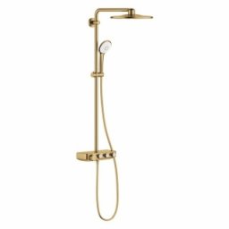 Coloana de dus Grohe Euphoria SmartControl System 310 Duo Brushed Cool Sunrise, auriu periat mat
