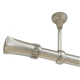 Galerie fara inele tavan PLUTON CRYSTAL /25 - CROM MAT