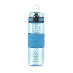 Sticla apa Uzspace Tritan, fara BPA cu capac 700ml albastru Handy KitchenServ