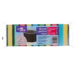 Bureti colorati pentru vase Ropack, 10 buc set
