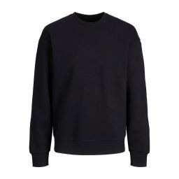 Jack & Jones Plus Bluză de molton 'Bradley' negru