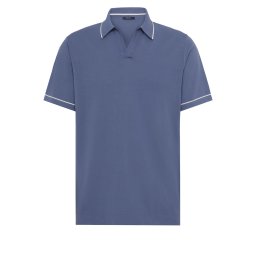 Boggi Milano Tricou indigo / alb