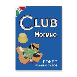 Carti de joc POKER CLUB Rosu Albastru (carton)