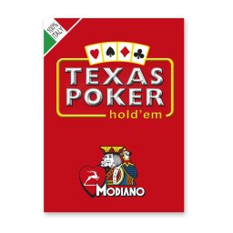 Carti de joc TEXAS POKER CLUB jumbo 2 index (carton duplex)