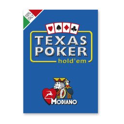 Carti de joc TEXAS POKER CLUB jumbo 2 index (carton duplex)