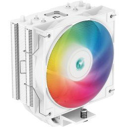 Cooler AG400, Intel si AMD,120mm, 2000rpm,150mm, 4 heatpipe, iluminat RGB, Alb