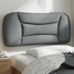 Perna tablie de pat, gri deschis, 80 cm, material textil GartenMobel Dekor