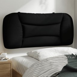 Perna pentru tablie de pat, negru, 80 cm, material textil GartenMobel Dekor