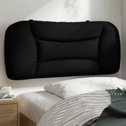 Perna pentru tablie de pat, negru, 90 cm, material textil GartenMobel Dekor