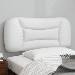 Perna pentru tablie pat, alb, 90 cm, piele artificiala GartenMobel Dekor