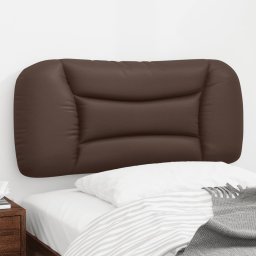 Perna pentru tablie pat, maro, 90 cm, piele artificiala GartenMobel Dekor