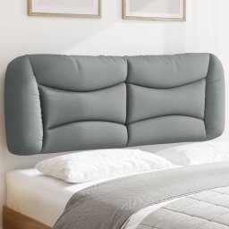 Perna tablie de pat, gri deschis, 140 cm, material textil GartenMobel Dekor