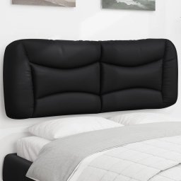 Perna pentru tablie pat, negru, 140 cm, piele artificiala GartenMobel Dekor