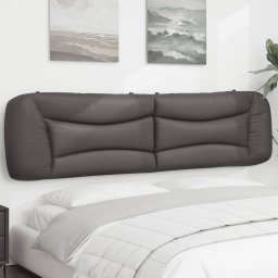Perna pentru tablie, gri, 200 cm, piele artificiala GartenMobel Dekor