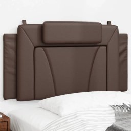 Perna pentru tablie pat, maro, 100 cm, piele artificiala GartenMobel Dekor