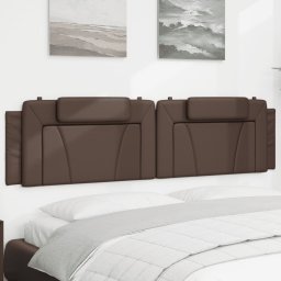Perna pentru tablie pat, maro, 200 cm, piele artificiala GartenMobel Dekor