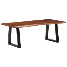 Masuta de cafea, maro miere, 110x55x40 cm, lemn masiv acacia GartenMobel Dekor
