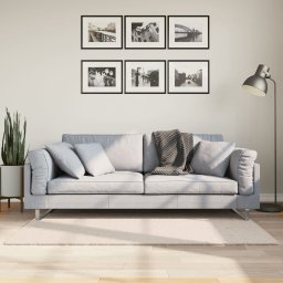 Covor HUARTE, fir scurt, moale si lavabil, bej, 80x150 cm GartenMobel Dekor
