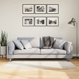 Covor "IZA" aspect scandinav, cu fire scurte, crem, 80x150 cm GartenMobel Dekor