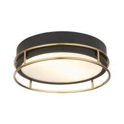 Plafonieră pentru baie Searchlight 62012-2PB PHEONIX 2xE14/60W/230V IP44