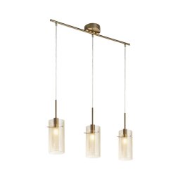 Lustră pe cablu Searchlight 3303-3CP DUO 3xE14/60W/230V alamă