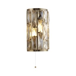 Aplică Searchlight 6582-2AB BIJOU 2xE14/60W/230V alamă