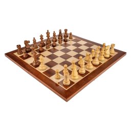 Piese Staunton 6 American Classic cu Tabla pliabila - lemn no 6 - mahon
