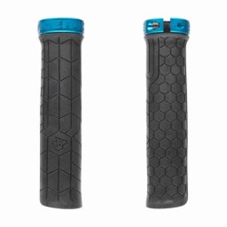 Race Face Getta Grip lock-on, diametru 30 mm, raport durabilitate / comfort, negru & turqoise