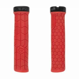 Race Face Getta Grip lock-on, diametru 30 mm, raport durabilitate / comfort, rosu
