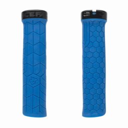 Race Face Getta Grip lock-on, diametru 30 mm, raport durabilitate / comfort, albastru