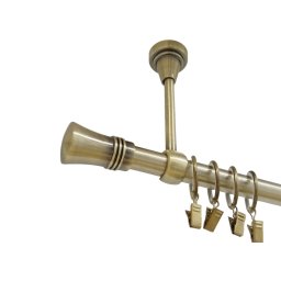Galerie simpla prindere tavan CAPRI 19 mm aur antic