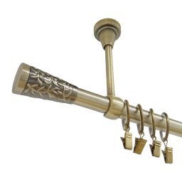Galerie simpla prindere tavan SEVILLA 19 mm aur antic