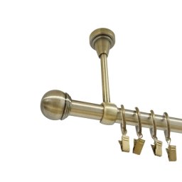 Galerie simpla prindere tavan TODI MAX 19 mm aur antic