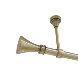 Galerie simpla prindere tavan fara inele CARTER 19 MM aur antic