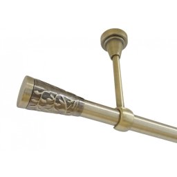 Galerie simpla prindere tavan fara inele SEVILLA 19 MM aur antic
