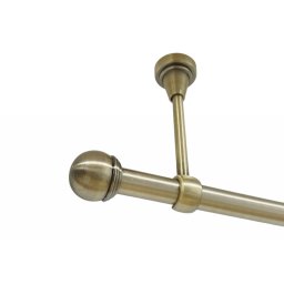 Galerie simpla prindere tavan fara inele TODI MAX 19 MM aur antic