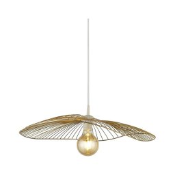 Lustră pe cablu Searchlight 88550GO WAVE 1xE27/60W/230V auriu