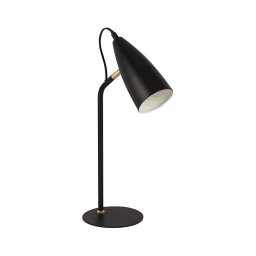 Lampă de masă Searchlight EU60970BK STYLUS 1xE14/7W/230V negru