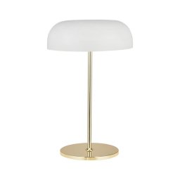 Lampă de masă Searchlight EU60707WH HANOVER 2xE14/40W/230V alb/auriu