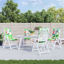 Perne de scaun spatar înalt, 4 buc., multicolor, textil oxford GartenMobel Dekor