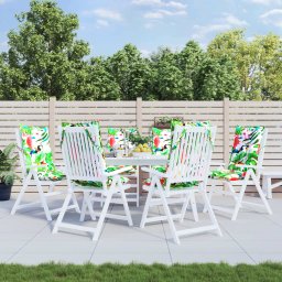 Perne de scaun spatar înalt, 6 buc., multicolor, textil oxford GartenMobel Dekor