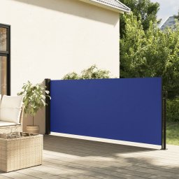 Copertina laterala retractabila, albastru, 140x300 cm GartenMobel Dekor